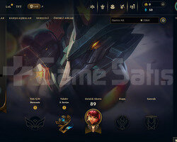 TR Unranked | 1 Kostüm - 29 Hero | LoL Hesap
