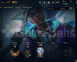 TR Gold 3 | 6 Kostüm - 26 Hero | LoL Hesap