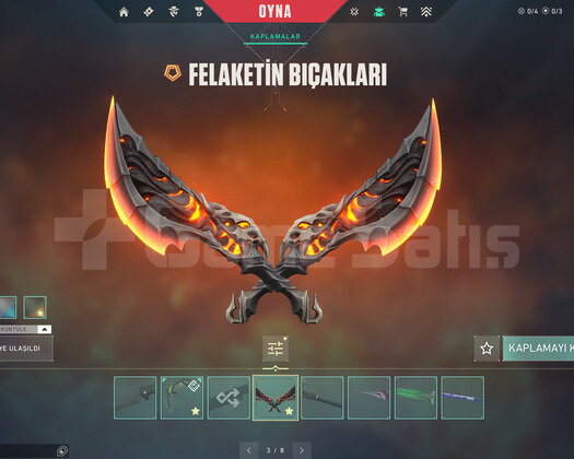 FELAKETIN KALBI SETLI NEREDEYSE HER SILAHTA SKIN!!