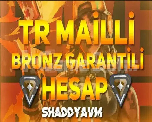 TR - MAİL DEĞİŞEN - BRONZ - ULTRA DÜŞÜK MMR!