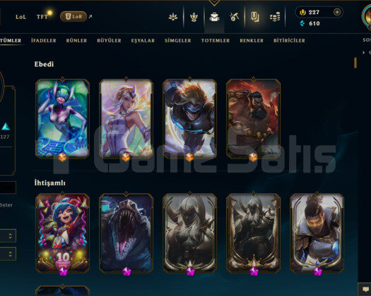 EUW 368 SKİN ZÜMRÜT HESAP