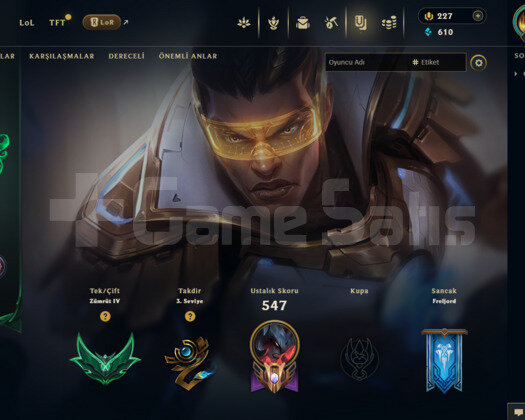 EUW 368 SKİN ZÜMRÜT HESAP