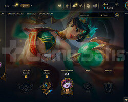 EUW Unranked | 4 Kostüm - 24 Hero | LoL Hesap