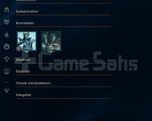 TR Unranked | 1 Kostüm - 22 Hero | LoL Hesap