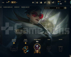 TR Unranked | 8 Kostüm - 32 Hero | LoL Hesap