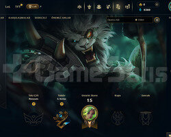 TR Unranked | 1 Kostüm - 22 Hero | LoL Hesap