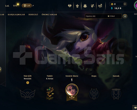 EUW Unranked | 1 Kostüm - 25 Hero | LoL