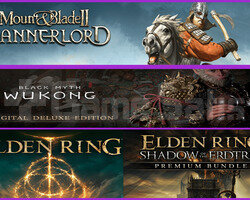 Mount & Blade II + Black Myth Wukong + Elden R.