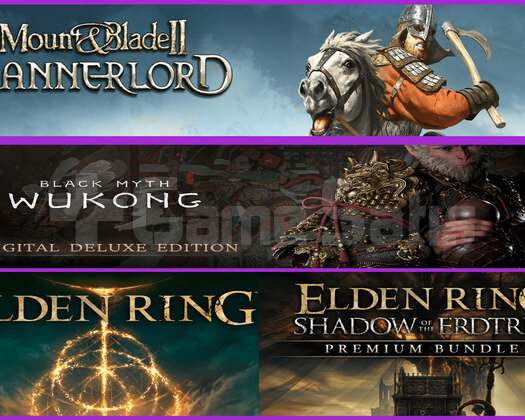 Mount & Blade II + Black Myth Wukong + Elden R.