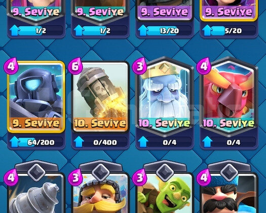 FİYATINA GÖRE ÇOK İYİ CLASH ROYALE HESABI