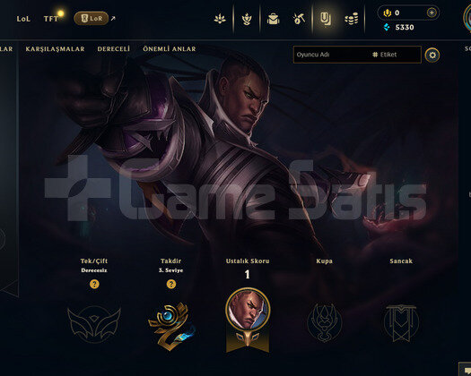 TR Unranked | 27 Hero - 5K Mö | LoL Hesap