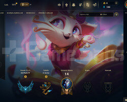 TR Esnek Plat 4 | 2 Kostüm - 28 Hero | LoL Hesap