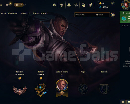 TR BRONZ 3 S10 HESABI