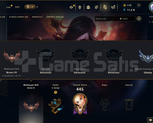 568 KOSTÜM 219 LEVEL UNRANKED DOLU MAİL HESAP