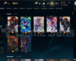 568 KOSTÜM 219 LEVEL UNRANKED DOLU MAİL HESAP