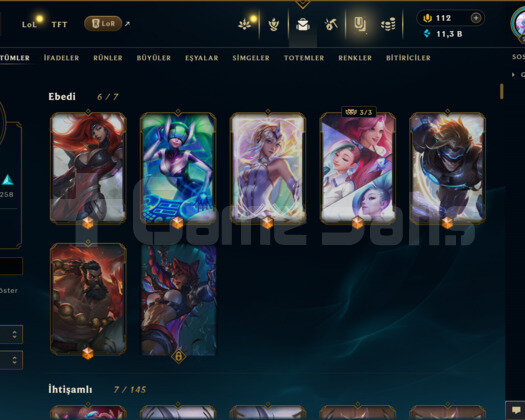 568 KOSTÜM 219 LEVEL UNRANKED DOLU MAİL HESAP