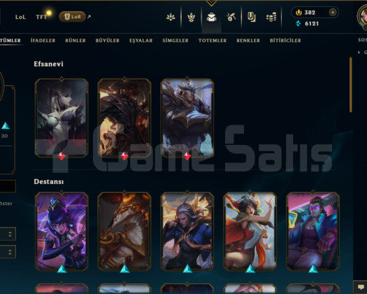 TR 47 SKİN UNRANKED HESAP