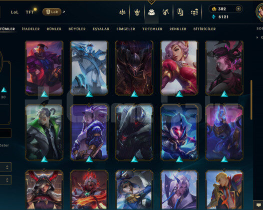 TR 47 SKİN UNRANKED HESAP