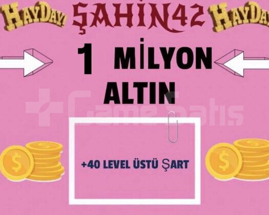 1 MİLYON ALTIN 40+ SEVİYE
