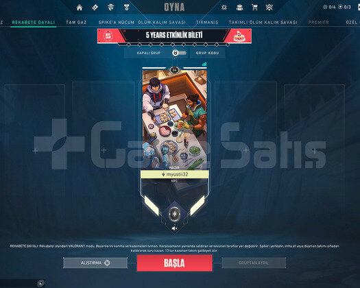 TR I Demir 3 I 34 Seviye I 85 VP I Smurfluk