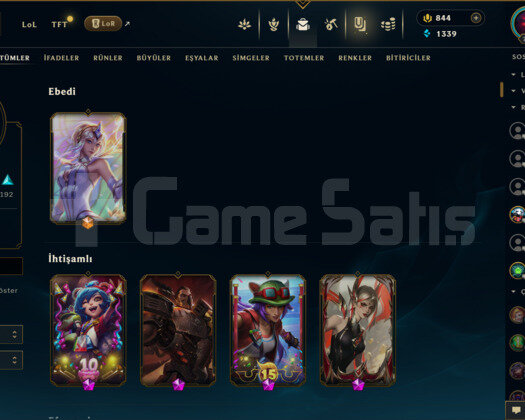TR | 367 KOSTÜM 773 LEVEL UNRANKED MAİL HESAP