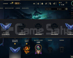EUW Diamond 2-3 Elo fresh acc en ucuzundan