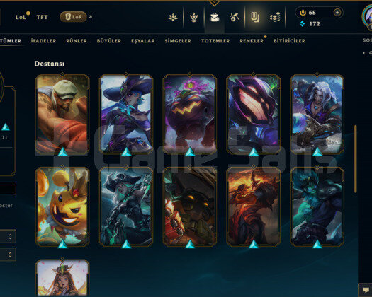 EUNE 30 SKİN UNRANKED