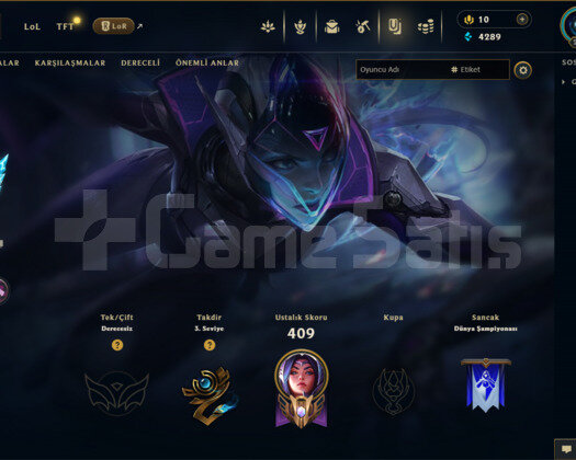 TR | 107 SKİN | UNRANKED