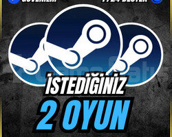 İstediğiniz 2 Oyun + OTO GUARD + Garanti