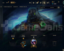 TR Unranked | 1 Kostüm - 22 Hero | LoL Hesap