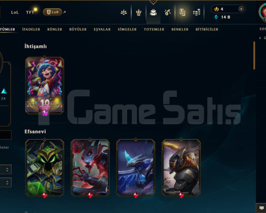 TR | 60 SKİN | UNRANKED