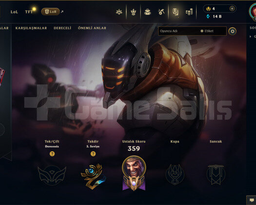 TR | 60 SKİN | UNRANKED