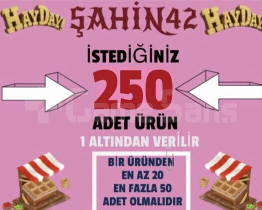 İSTEDİĞİNİZ 250 KAMYON ÜRÜNÜ