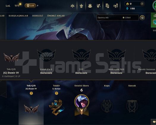 WEST DEMİR4 HESAP 0 WR