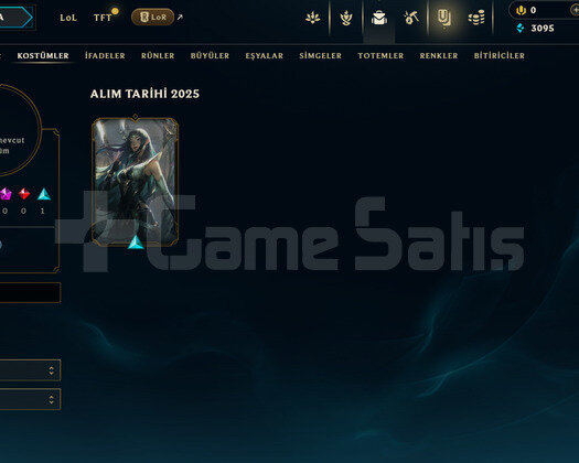 TR Unranked | 1 Kostüm - 23 Hero | LoL Hesap