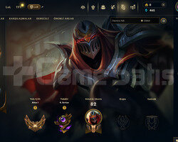 TR Gold 1 | 1 Kostüm - 30 Hero | LoL Hesap