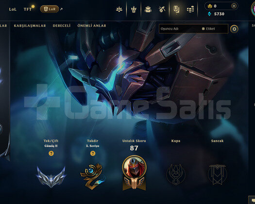 TR Silver 2 | 2 Kostüm - 24 Hero | LoL Hesap
