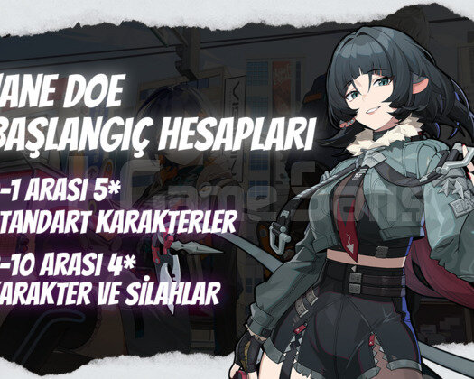 EU | IK3-9 Jane Doe - Başlangıç Hesapları