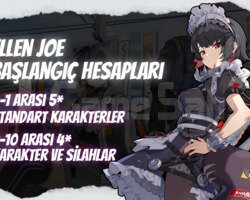 EU | IK3-9 Ellen Joe - Başlangıç Hesapları