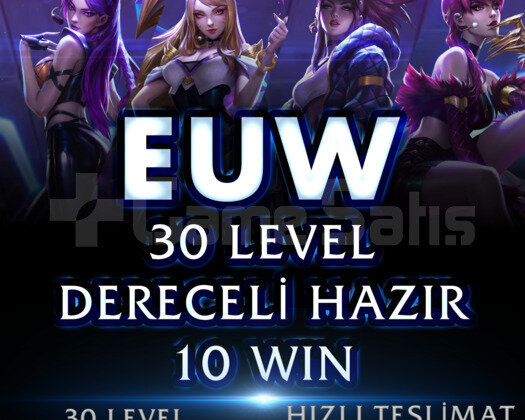 EUW DERECELİ HAZIR 10 WIN