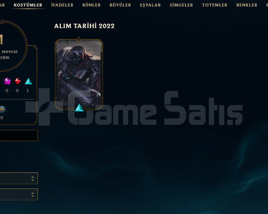TR Unranked | 1 Kostüm - 21 Hero | LoL