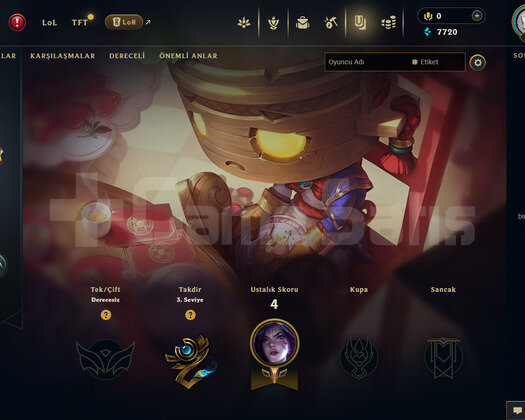 TR Unranked | 3 Kostüm - 26 Hero | LoL
