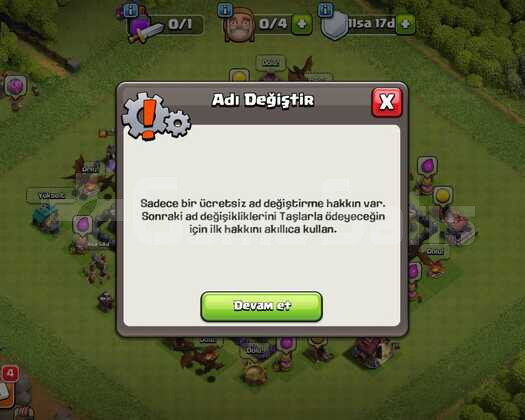 ÜCRETSİZ İSİM DEĞİŞTİRME + 4 İNŞAATÇI + 580 TAŞ