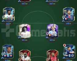 OYUN SONU KADROLU PC HESABI KDB,GULLIT 7.2M COINS