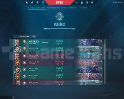 Plat 2 Nick değiştirme var
