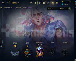 EUW Silver 1 | 3 Kostüm - 37K Mö | LoL Hesap