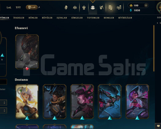 TR | 18 SKİN | UNRANKED