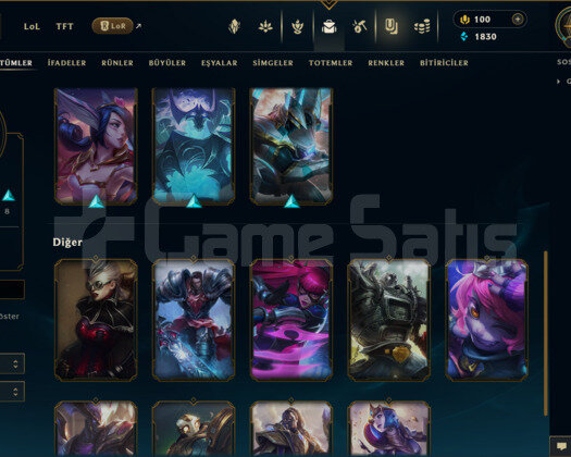 TR | 18 SKİN | UNRANKED