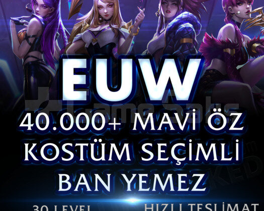 EUW DERECELİ HAZIR KOSTÜM SEÇİMLİ