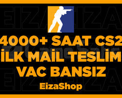 4000+ SAAT CS2 OYNAMA SÜRESİ İLK MAİLLİ